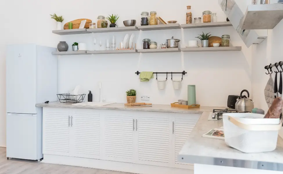 An organised kitchen can help regain confidence at home