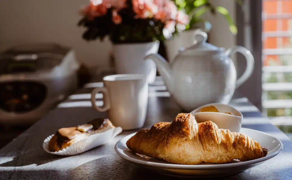 Joyful Aging Habits a morning cup of tea