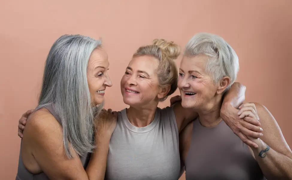 Going Gray After Sixty