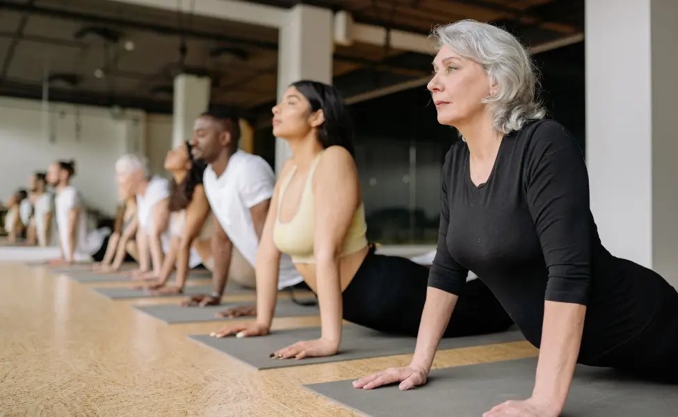 One of the best things about yoga class? The women you meet there