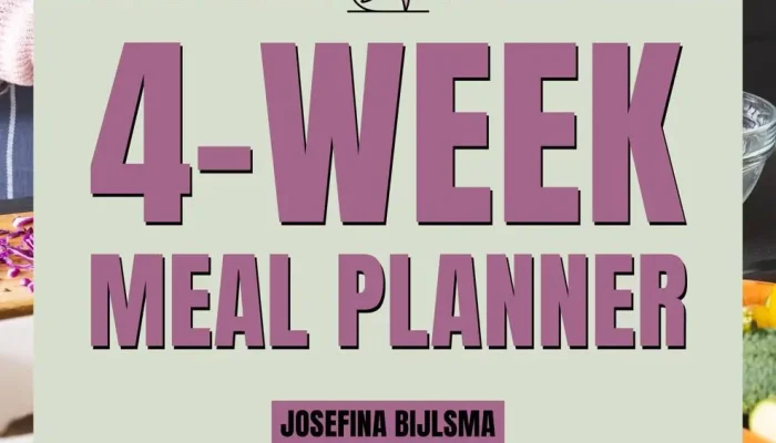 4 Week Meal Planner